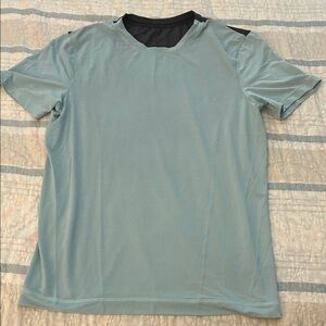 Lululemon Men's Light Blue Athletic Shirt